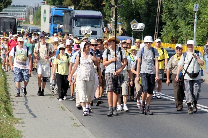 68. Pielgrzymka Rybnicka - dzień 2. - etap z Gliwic do Górników