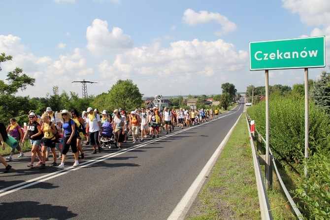 68. Pielgrzymka Rybnicka - dzień 2. - etap z Gliwic do Górników