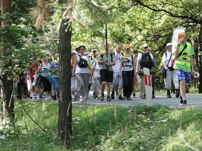 68. Pielgrzymka Rybnicka -dzień 3. - droga z Miasteczka Śl. do Miotka