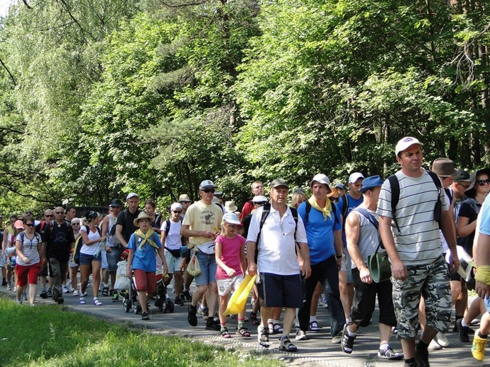 68. Pielgrzymka Rybnicka -dzień 3. - droga z Miasteczka Śl. do Miotka