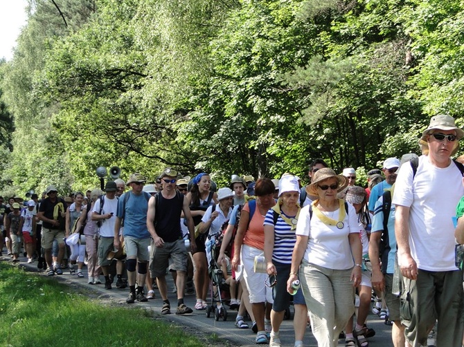 68. Pielgrzymka Rybnicka -dzień 3. - droga z Miasteczka Śl. do Miotka