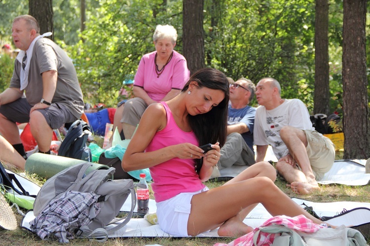 68. Pielgrzymka Rybnicka - dzień 3. - postój w Miotku 