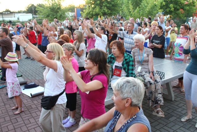 Pielgrzymka Świdnicka - nocleg w Przewornie