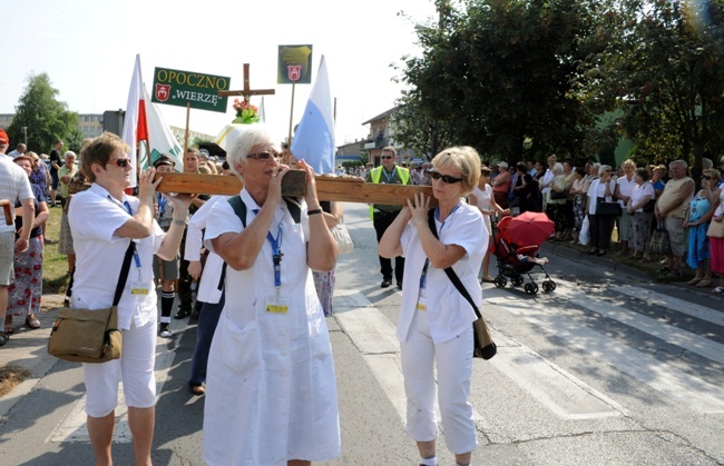 Opoczyńska kolumna maszeruje