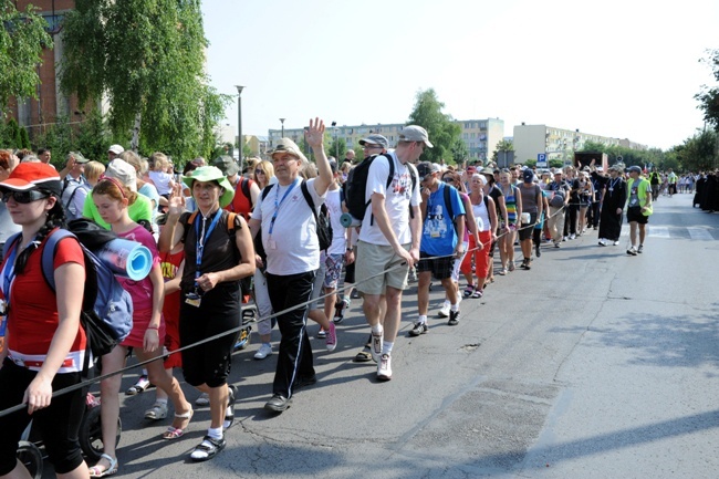 Opoczyńska kolumna maszeruje