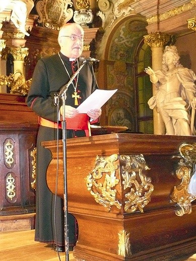 Kardynał gościł w stolicy Dolnego Śląska w 2009 r., w czasie Święta Nauki Wrocławskiej