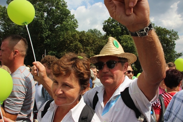 Pielgrzymi z Oświęcimia na Jasnej Górze