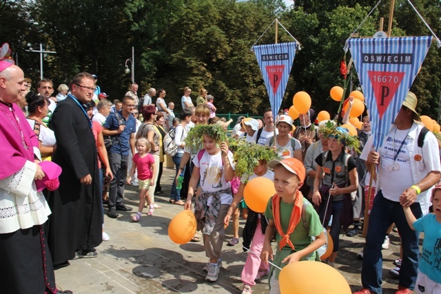 Pielgrzymi z Oświęcimia na Jasnej Górze