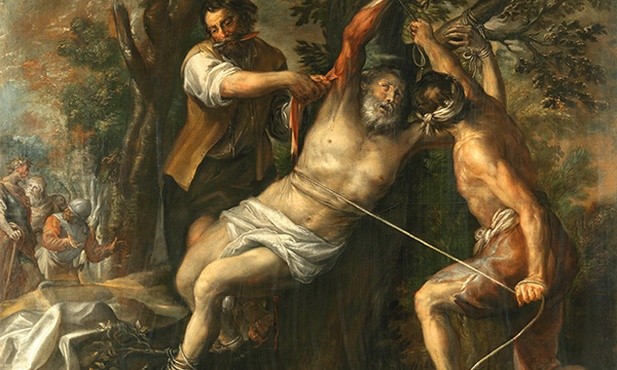 Francisco Camilo „Męczeństwo św. Bartłomieja”  olej na płótnie, ok. 1651 Muzeum Prado, Madryt