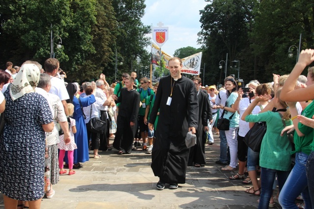 Pielgrzymi z Andrychowa na Jasnej Górze