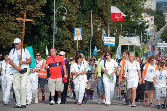 Pielgrzymka radomska dotarła na Jasną Górę