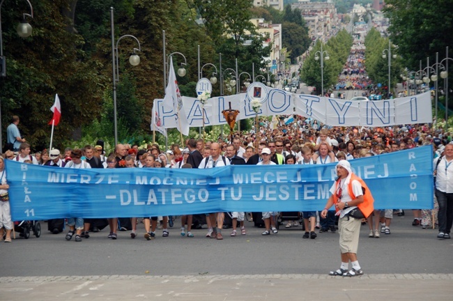 Pielgrzymka radomska dotarła na Jasną Górę