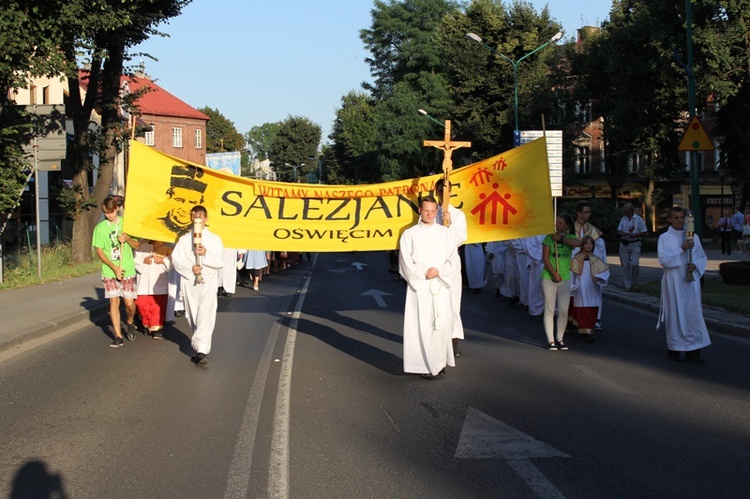 Św. Jan Bosko na ulicach Oświęcimia