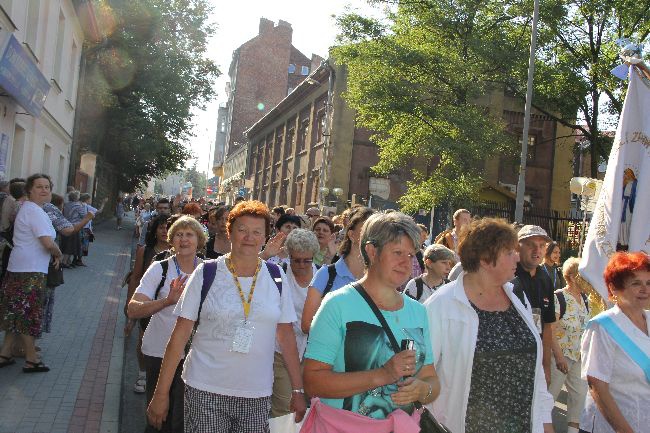 Pożeganie pielgrzymów w Tarnowie 