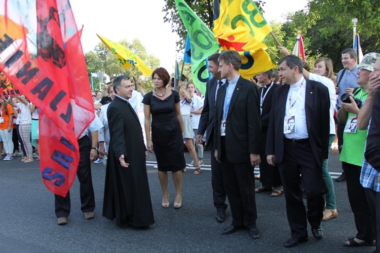 Pożegnanie relikwii św. Jana Bosko