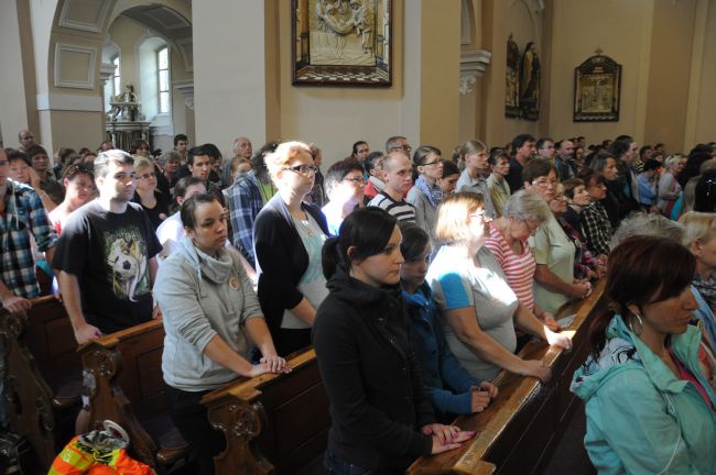 Pielgrzymka gościła w Strzelcach Opolskich