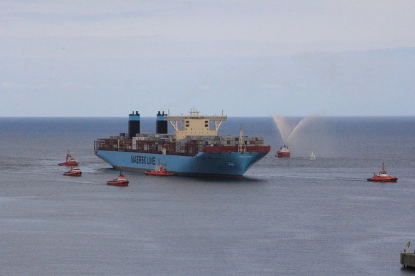 Maersk Mc-Kinney Møller wpłynął do Gdańska