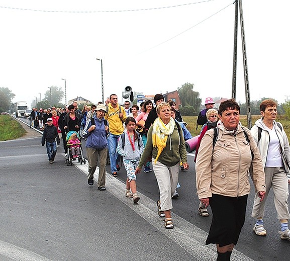 Pielgrzymowali w intencji swojej i najbliższych