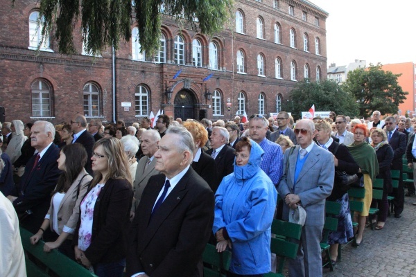 Uroczystości w hołdzie gdańskim Pocztowcom