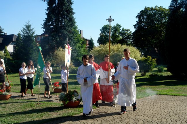 Uroczystość w Centrum Szensztackim w Rokitnicy