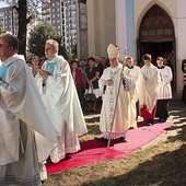  Eucharystia w 150. rocznicę poświęcenia odbyła się przy ołtarzu polowym obok kaplicy