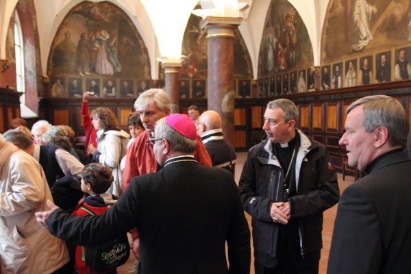 Włoski biskup w oliwskiej katedrze