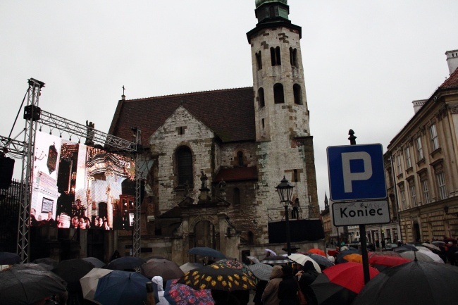 Pogrzeb Sławomira Mrożka - cz. 1