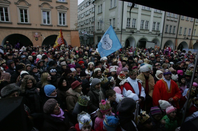 Orszak w Karkonoszach 