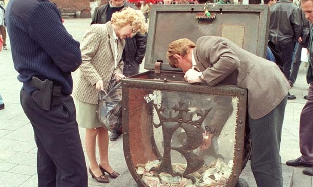 Znikająca skarbonka