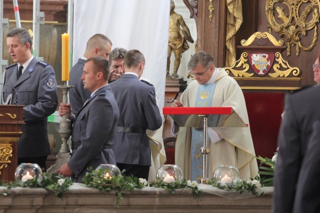 Policja u św. Jadwigi!