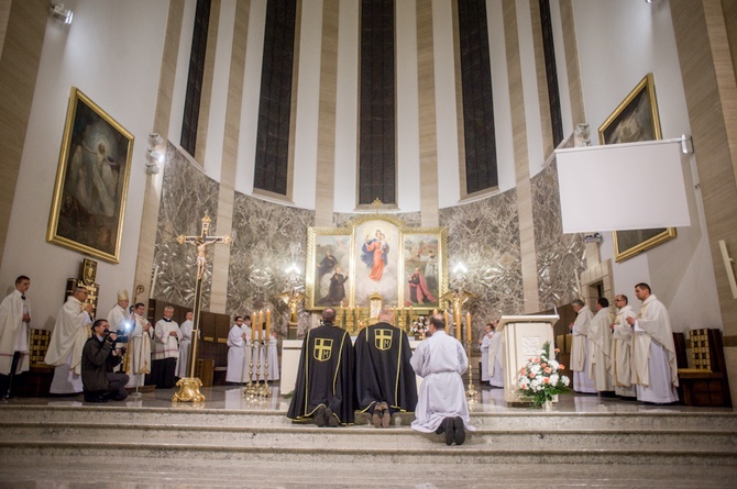 Zawierzenie Rycerzy Jana Pawła II Matce Bożej