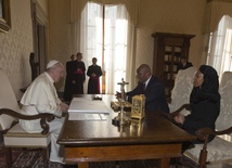 Król Lesotho w Watykanie