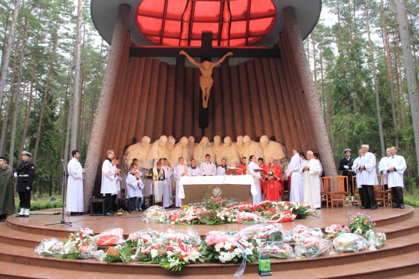 Uroczystości w Piaśnicy