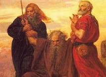 Mojżesz, Aaron i Chur