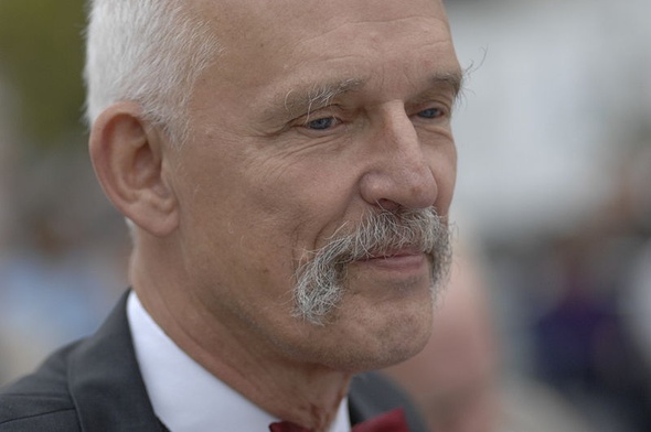 Korwin-Mikke: "Lis nie ma nawet 20 proc. zdolności Goebbelsa".