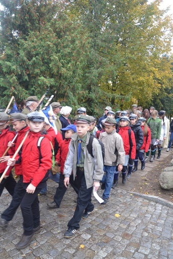 Odłonięcie Pomnika Poległych Harcerzy i Harcerek