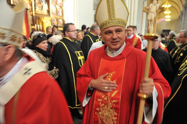 Msza prymicyjna abp. Konrada Krajewskiego - Łódź, 19 października