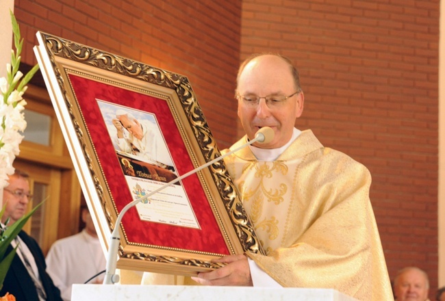 Poświęcenie kościoła na radomskim Michałowie