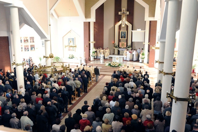 Poświęcenie kościoła na radomskim Michałowie