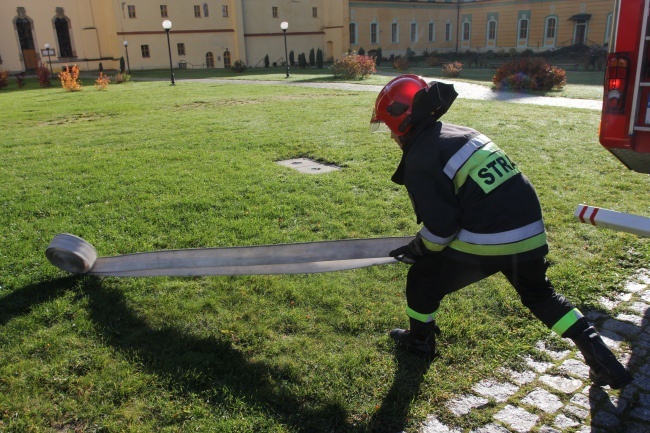 Jedzie straż ogniowa...do Krzeszowa