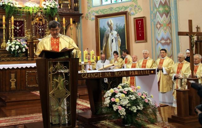 Uroczystość 100-lecia konsekracji kościoła Zwiastowania Najświętszej Marii Panny w Ligowie