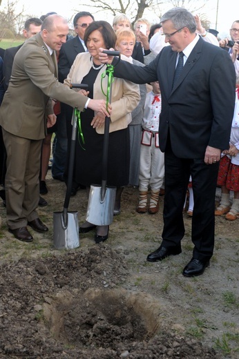 Prezydent w Mościsku