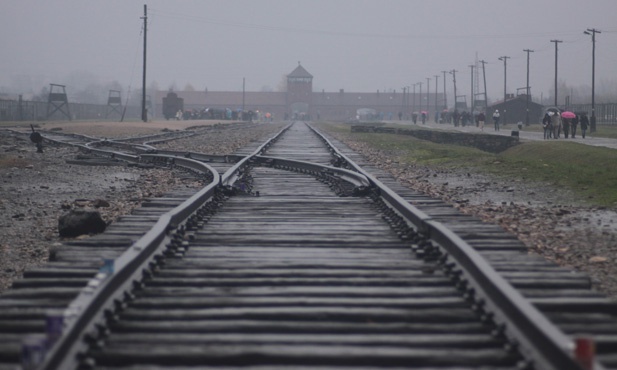 Droga Krzyżowa w byłym KL Birkenau