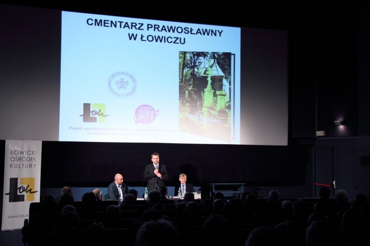 Promocja książki o cmentarzu prawosławnym