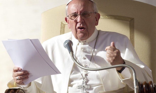 Papież o słabości Boga i muzyce hipokryzji