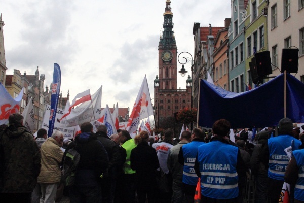 Manifestacja w Gdańsku