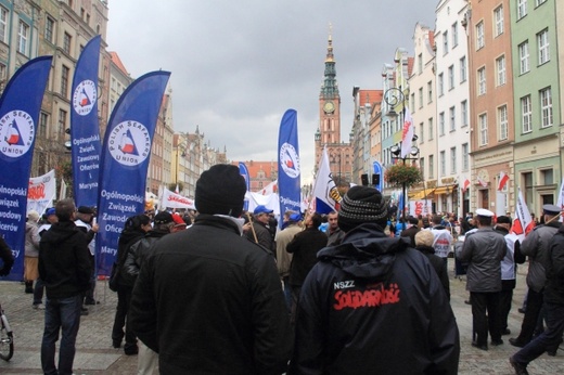 Manifestacja w Gdańsku