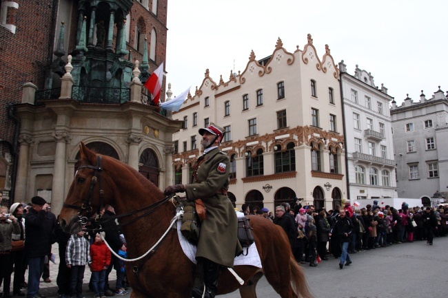 Patriotyczny pochód Drogą Królewską