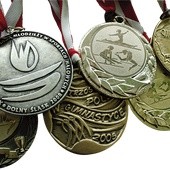  Stypendyści akcji lubią kolekcjonować medale. Te należą do Weroniki, niezwykle uzdolnionej gimnastyczki