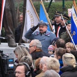 Odsłonięcie pomnika Piłsudskiego